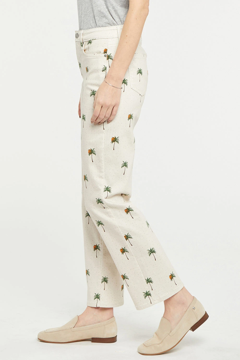 Relaxed Straight Ankle Jeans - Cirque Des Palmes 3 Relaxed Straight Ankle Jeans - Cirque Des Palmes - Image 3