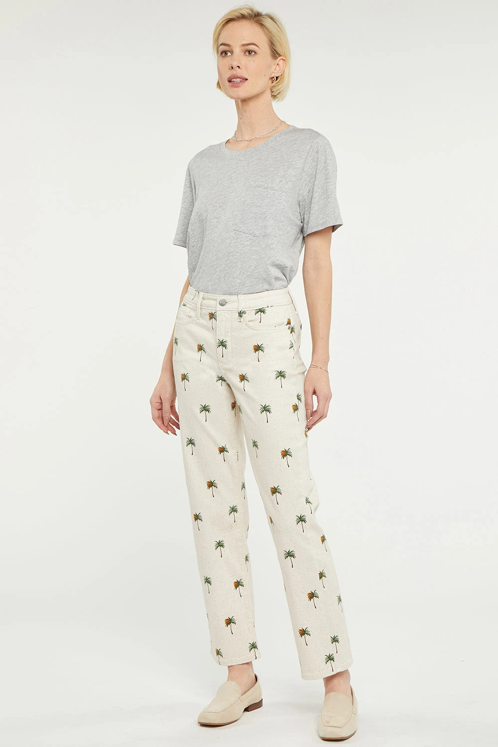 Relaxed Straight Ankle Jeans - Cirque Des Palmes 5 Relaxed Straight Ankle Jeans - Cirque Des Palmes - Image 5