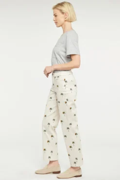 Relaxed Straight Ankle Jeans - Cirque Des Palmes 12 Relaxed Straight Ankle Jeans - Cirque Des Palmes -Nydj Apparel Shop MFOZ8576 SP016 6