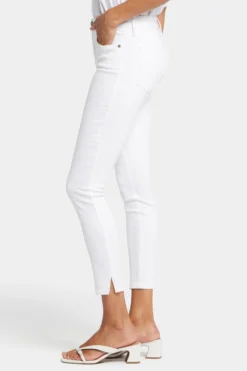 Ami Skinny Ankle Jeans - Optic White -Nydj Apparel Shop MFOZAA2539 157 3