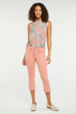 Chloe Capri Jeans - Terra Cotta -Nydj Apparel Shop MFOZCP8061 TERRA 4