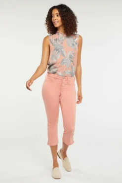 Chloe Capri Jeans - Terra Cotta -Nydj Apparel Shop MFOZCP8061 TERRA 5