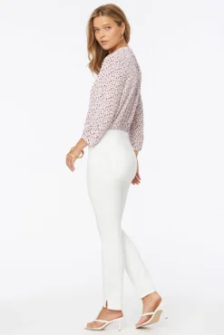 Skinny Ankle Pull-On Jeans - Optic White -Nydj Apparel Shop MFOZPA2570 157 6