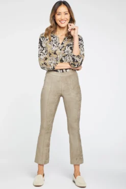 Slim Bootcut Pull-On Pants - Saddlewood