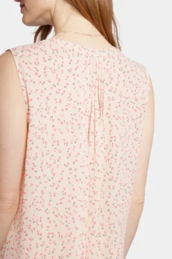 Sleeveless Pintuck Blouse - Sweet Home -Nydj Apparel Shop MGGT3256 S2016 6