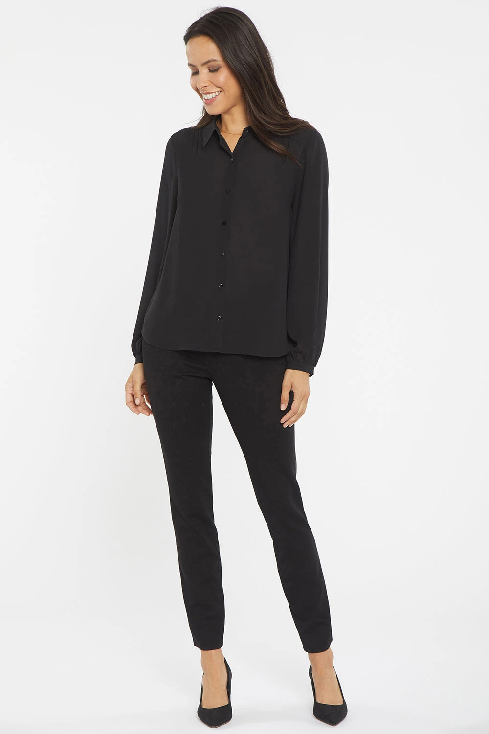 Modern Blouse - Black 3 Modern Blouse - Black - Image 3