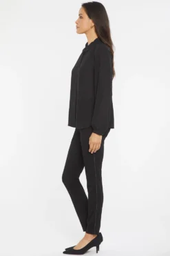 Modern Blouse - Black 10 Modern Blouse - Black -Nydj Apparel Shop MGGT3925 858 5