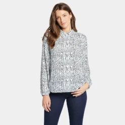 Modern Blouse - Silverdale -Nydj Apparel Shop MGGT3925 H2033 DPA