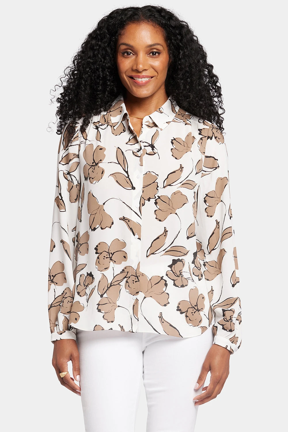 Modern Blouse - Lotus Island 1 Modern Blouse - Lotus Island