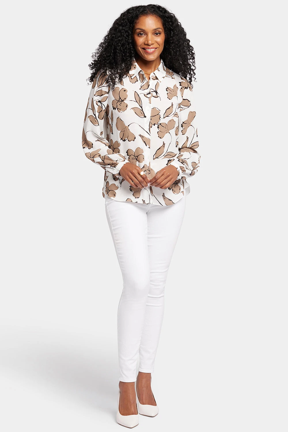 Modern Blouse - Lotus Island 5 Modern Blouse - Lotus Island - Image 5