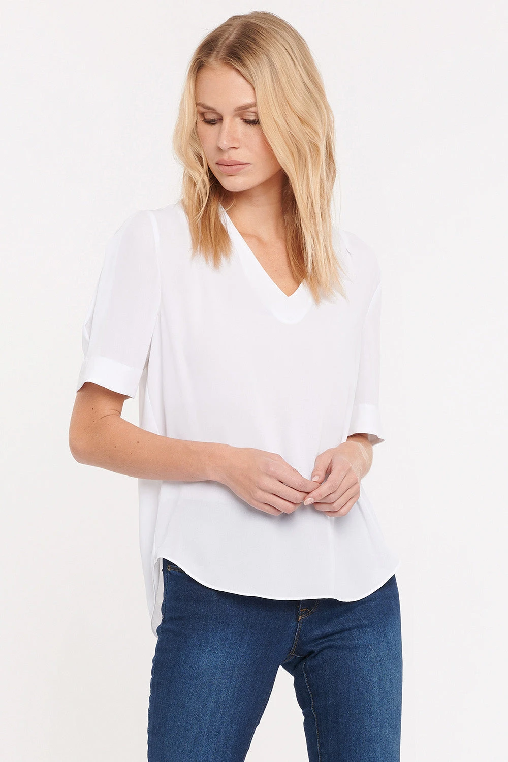 Charming Top - Optic White 1 Charming Top - Optic White