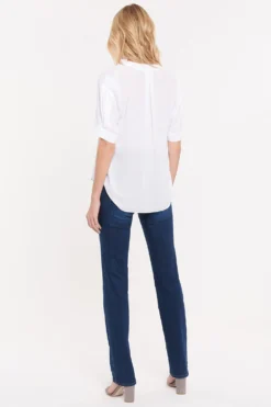 Charming Top - Optic White 11 Charming Top - Optic White -Nydj Apparel Shop MGGT3928 157 6