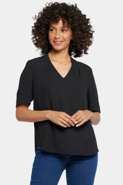 Charming Top - Black 9 Charming Top - Black -Nydj Apparel Shop MGGT3928 858 4