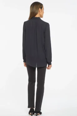 Pleated Front Tunic - Black 11 Pleated Front Tunic - Black -Nydj Apparel Shop MGGT4043 858 6 a404320d 536e 48c2 9d02 bb0169183468