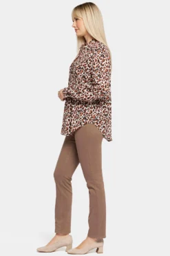 Pleated Front Tunic - Evita -Nydj Apparel Shop MGGT4043 F2017 3