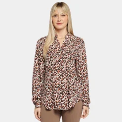 Pleated Front Tunic - Evita -Nydj Apparel Shop MGGT4043 F2017 DPA