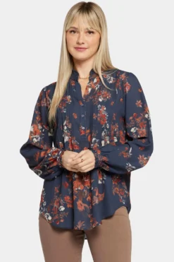 Pleated Front Tunic - Belleview -Nydj Apparel Shop MGGT4043 F2026 4