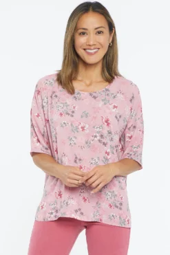 Woven Oversized Tee - Daydream