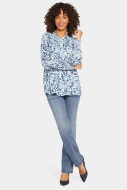 Pleated Peasant Blouse - Blue Canyon 9 Pleated Peasant Blouse - Blue Canyon -Nydj Apparel Shop MGGT4114 H1099 5 8c0943e3 28b6 4755 afc3 7623a0532684