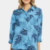 Zoey Blouse - Lake Palm