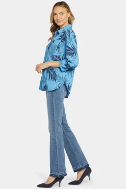 Zoey Blouse - Lake Palm -Nydj Apparel Shop MGGT4159 H1069 3