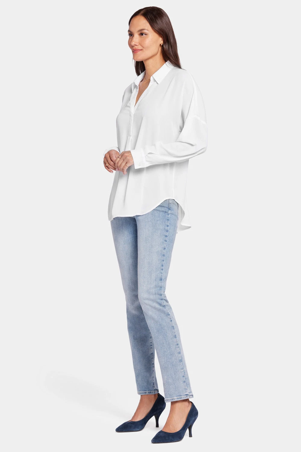 Becky Blouse - Optic White 3 Becky Blouse - Optic White - Image 3