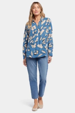 Becky Blouse - La Grande 11 Becky Blouse - La Grande -Nydj Apparel Shop MGGT4254 F2022 5