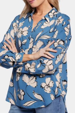 Becky Blouse - La Grande 12 Becky Blouse - La Grande -Nydj Apparel Shop MGGT4254 F2022 6