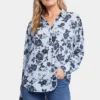 Becky Blouse - Rosemary Petals