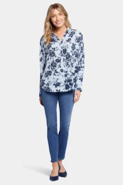 Becky Blouse - Rosemary Petals -Nydj Apparel Shop MGGT4254 F2028 5