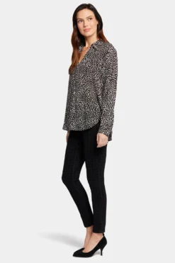 Becky Blouse - Dillon Dots -Nydj Apparel Shop MGGT4254 F2034 3