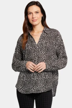 Becky Blouse - Dillon Dots -Nydj Apparel Shop MGGT4254 F2034 4