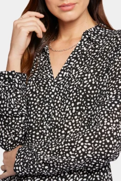 Becky Blouse - Dillon Dots -Nydj Apparel Shop MGGT4254 F2034 6