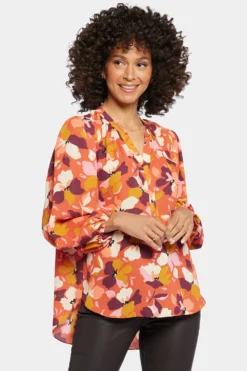 Puff Sleeve Popover Top - Gingervale