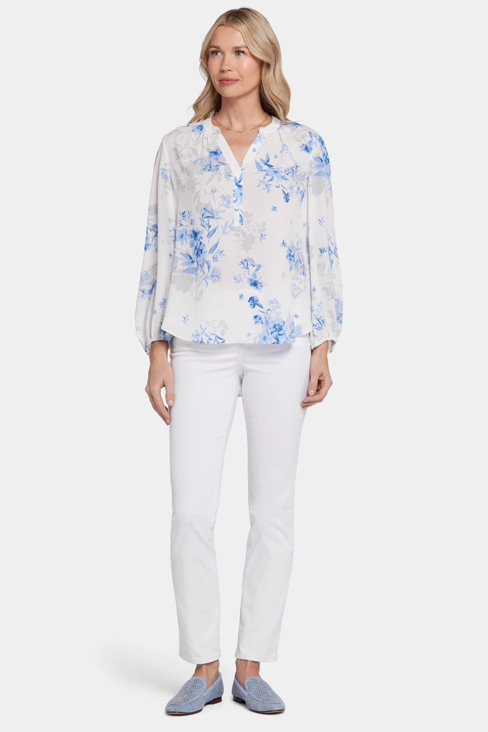 Puff Sleeve Popover Top - Hannah Grove 5 Puff Sleeve Popover Top - Hannah Grove - Image 5