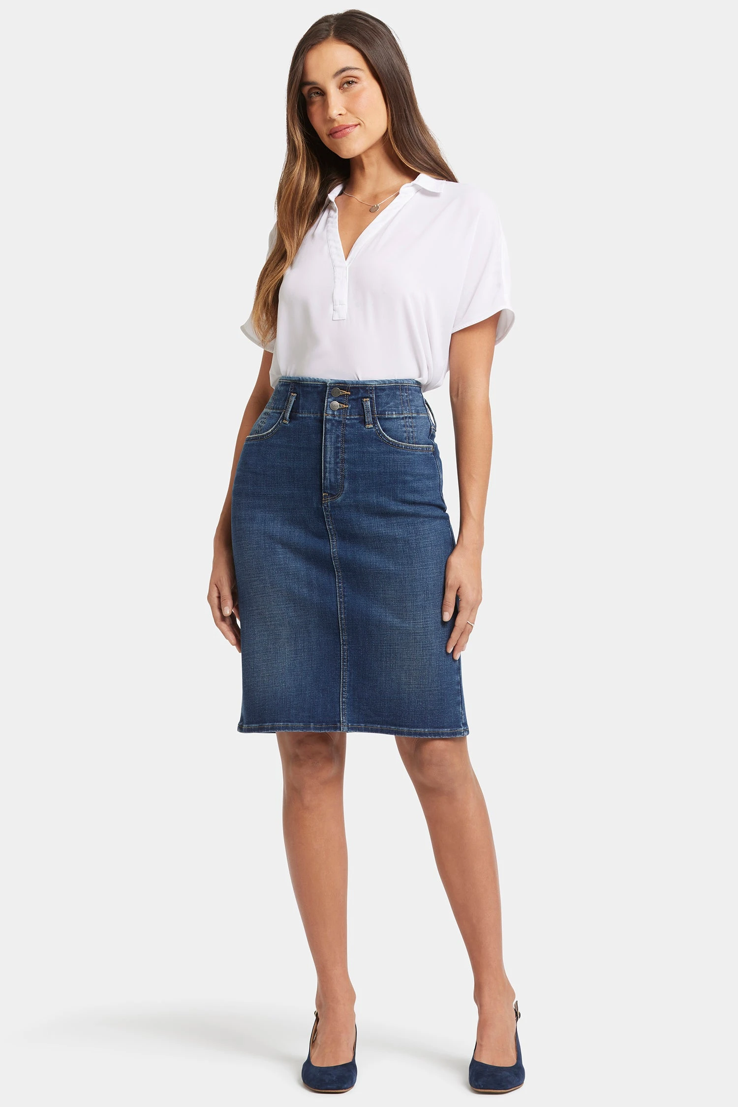 High Waist Skirt- Olympus 1 High Waist Skirt- Olympus