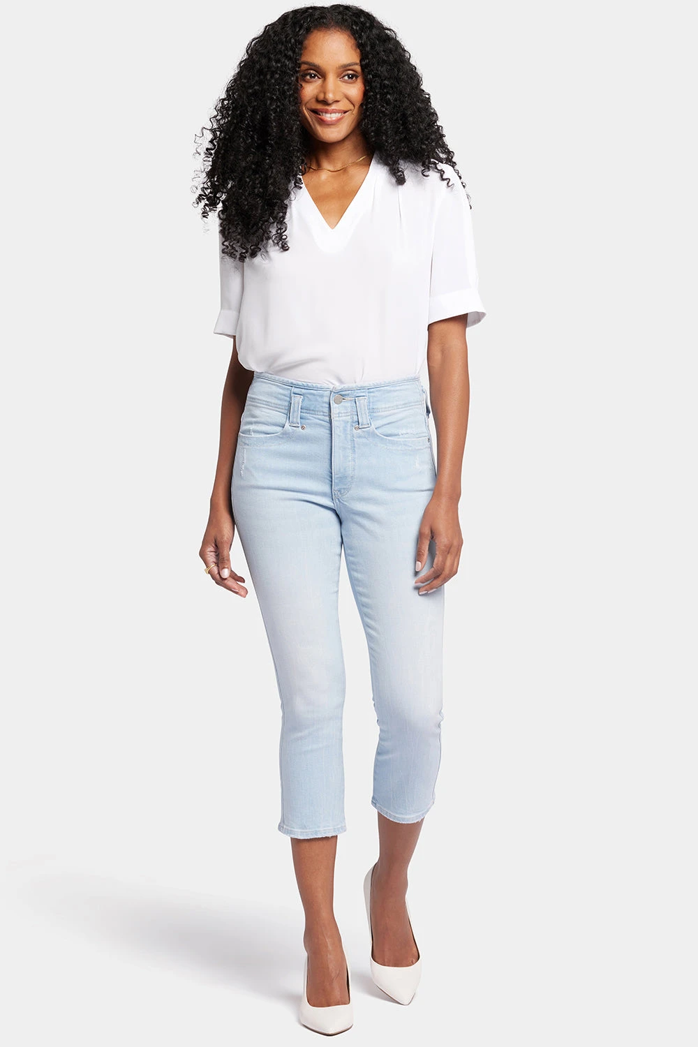 Ami Skinny Capri Jeans- Santorini 1 Ami Skinny Capri Jeans- Santorini