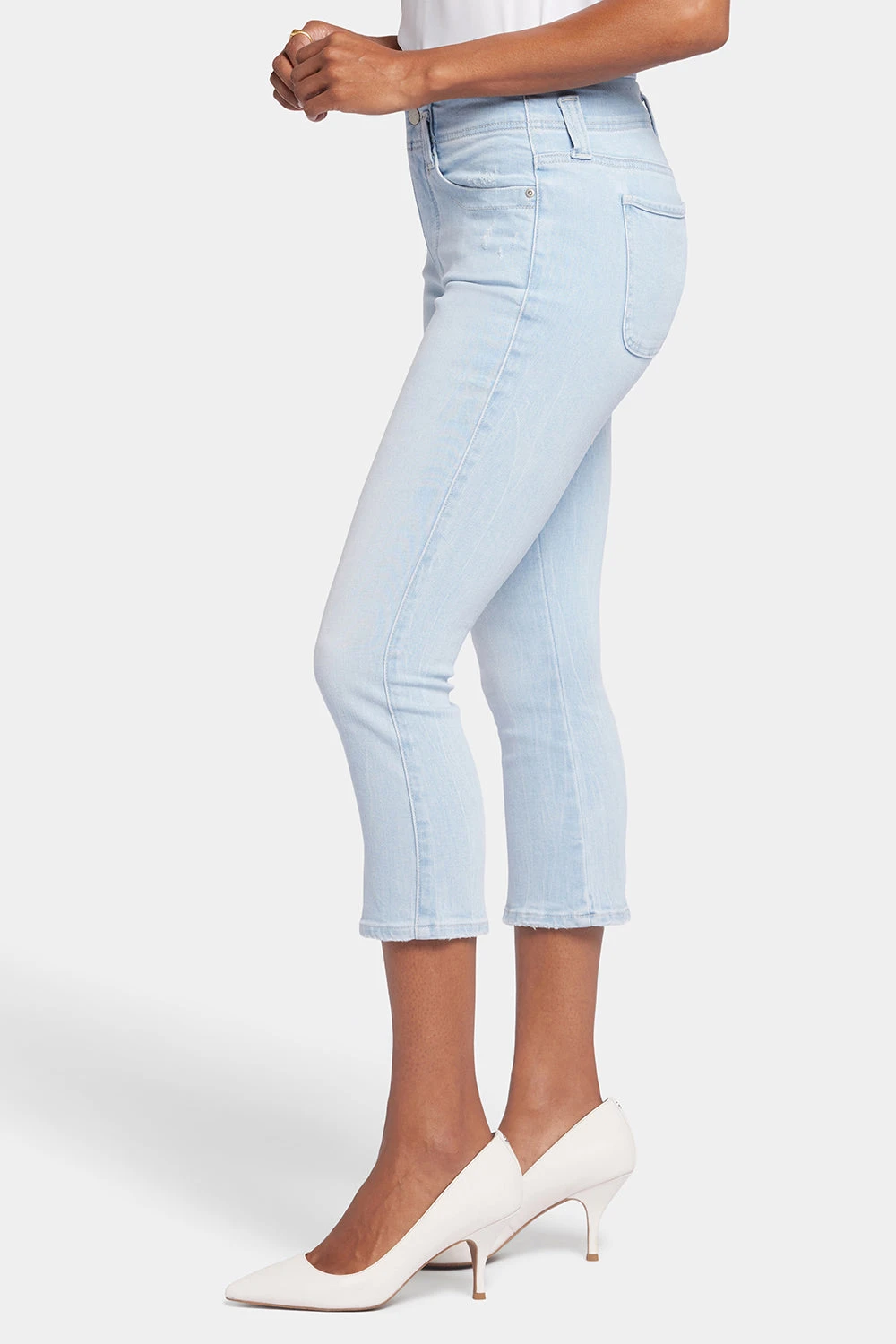 Ami Skinny Capri Jeans- Santorini 3 Ami Skinny Capri Jeans- Santorini - Image 3