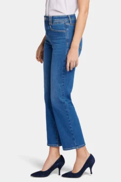 Bailey Relaxed Straight Ankle Jeans - Rockford -Nydj Apparel Shop MGWR8301 RKF 3