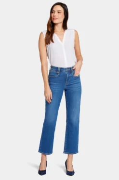 Bailey Relaxed Straight Ankle Jeans - Rockford -Nydj Apparel Shop MGWR8301 RKF 4