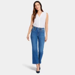 Bailey Relaxed Straight Ankle Jeans - Rockford -Nydj Apparel Shop MGWR8301 RKF DPA