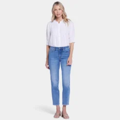 Stella Tapered Ankle Jeans - Crescent Shore -Nydj Apparel Shop MGWR8621 CRCSH DPA