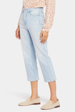 Joni Relaxed Capri Jeans - Brightside -Nydj Apparel Shop MGWR8640 BRTSD 3