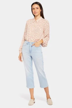 Joni Relaxed Capri Jeans - Brightside -Nydj Apparel Shop MGWR8640 BRTSD 4