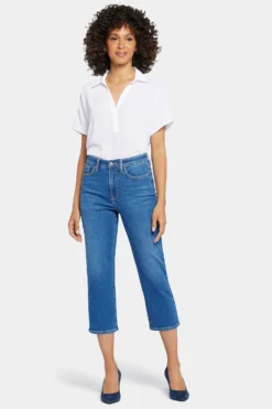 Joni Relaxed Capri Jeans - Rockford 10 Joni Relaxed Capri Jeans - Rockford -Nydj Apparel Shop MGWR8640 RKF 4