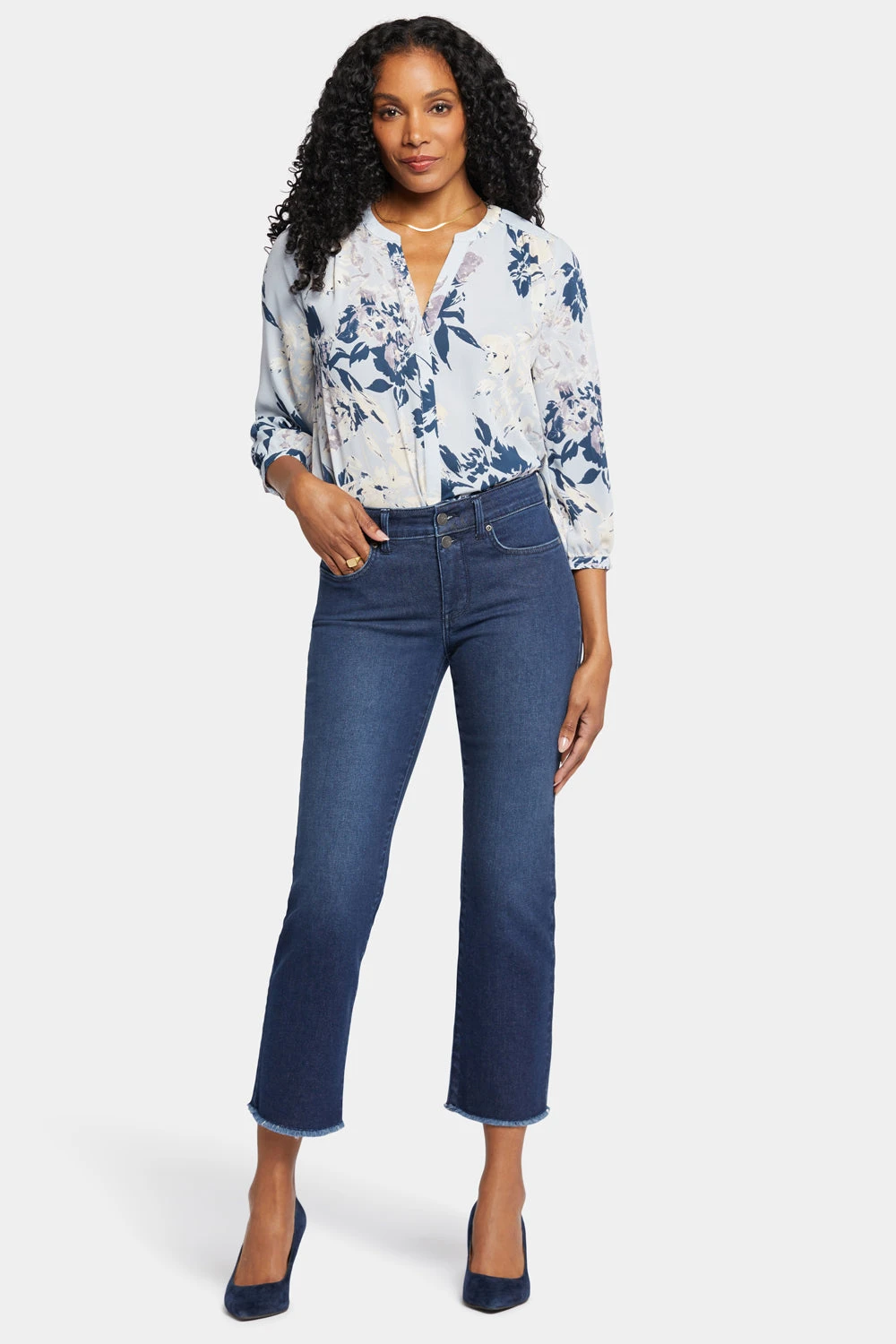 Marilyn Straight Ankle Jeans - Marvelous 4 Marilyn Straight Ankle Jeans - Marvelous - Image 4