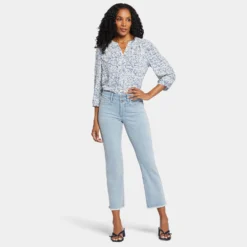 Marilyn Straight Ankle Jeans - Westminster -Nydj Apparel Shop MGWRMA8885 WSTMN DPA