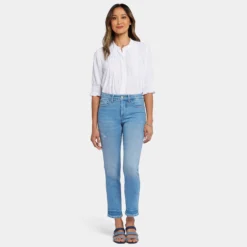Sheri Slim Ankle Jeans - Riviera Sky -Nydj Apparel Shop MGWRSA2337 RVRSK DPA