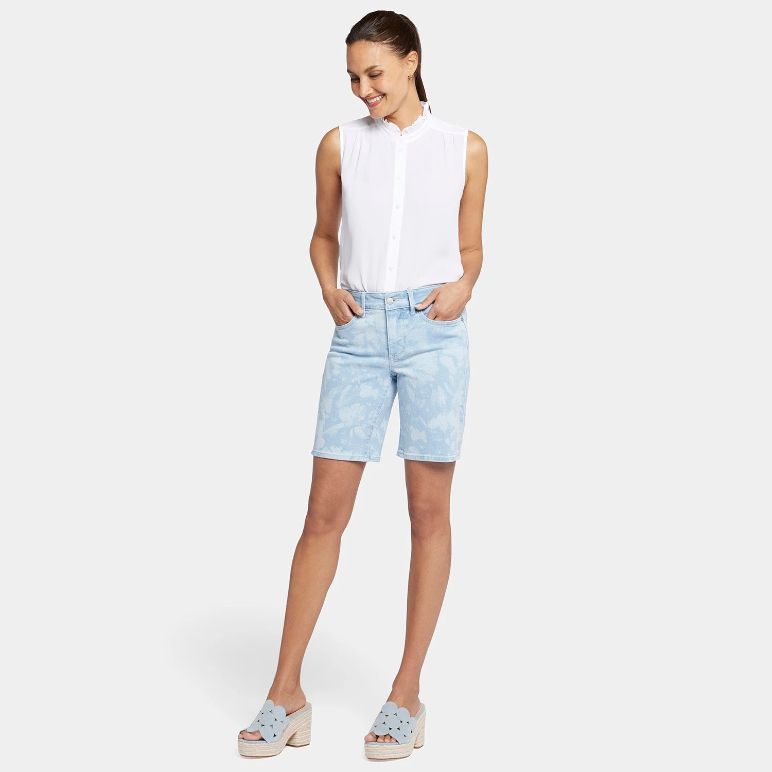 Ella Denim Shorts - Marian Annabella 7 Ella Denim Shorts - Marian Annabella - Image 7