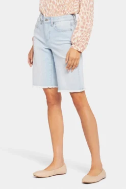 Boyfriend Denim Shorts - Brightside -Nydj Apparel Shop MGWRSH8563 BRTSD 3